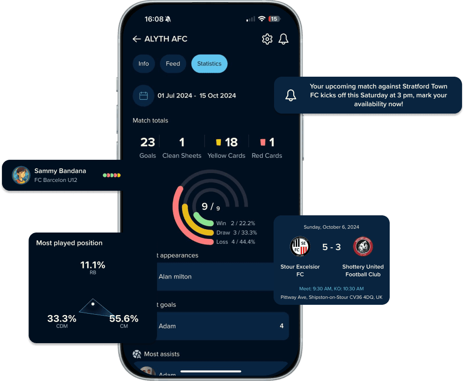 App preview on phone